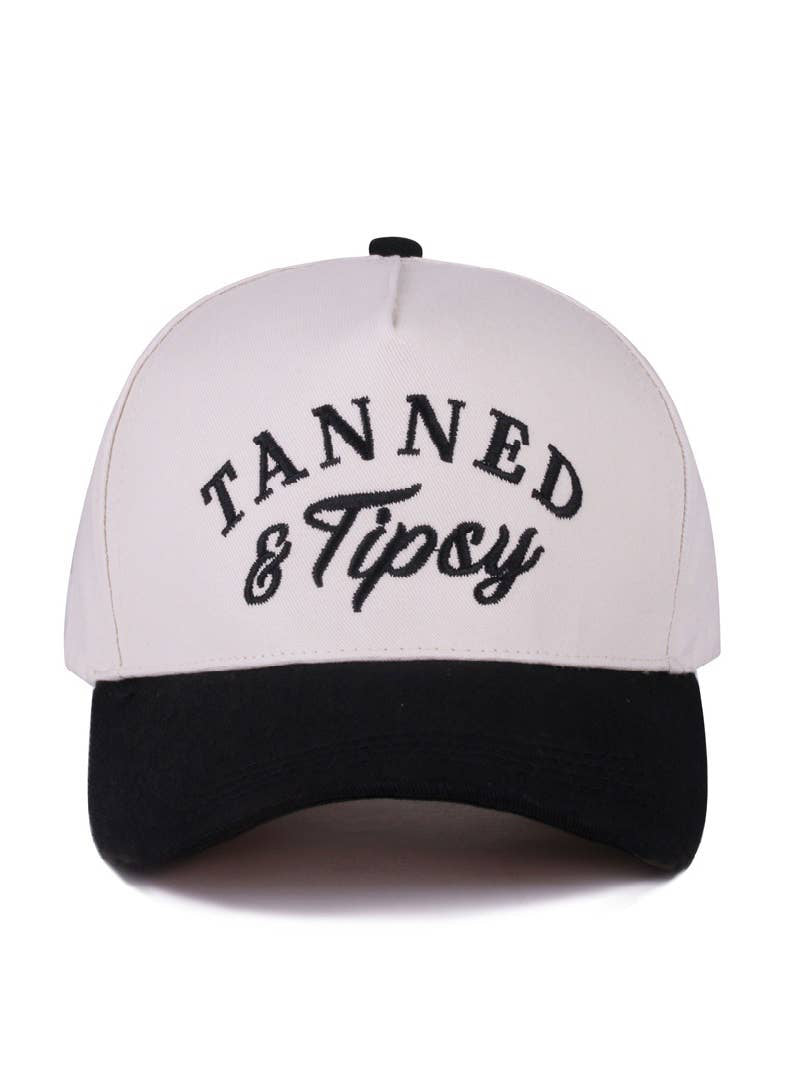 Tanned & Tipsy 2-Tone Baseball Hat