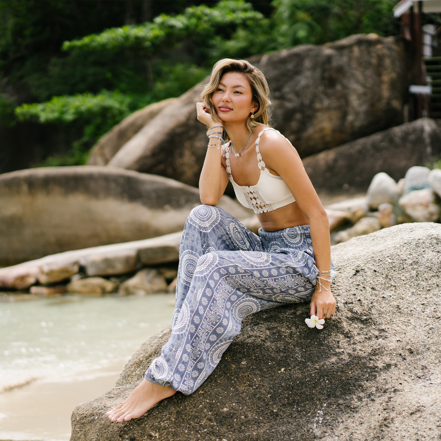 Montauk Harem Pants with Pockets