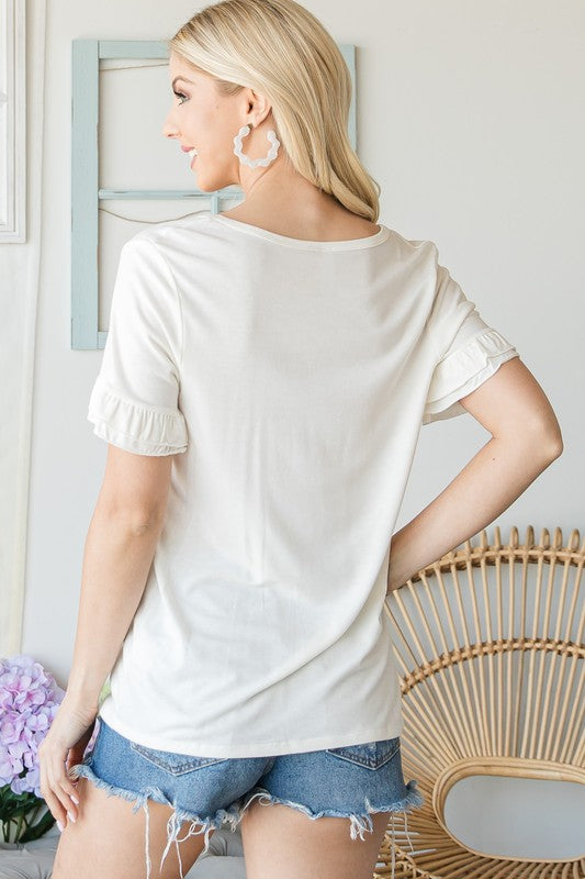 V Neck Top