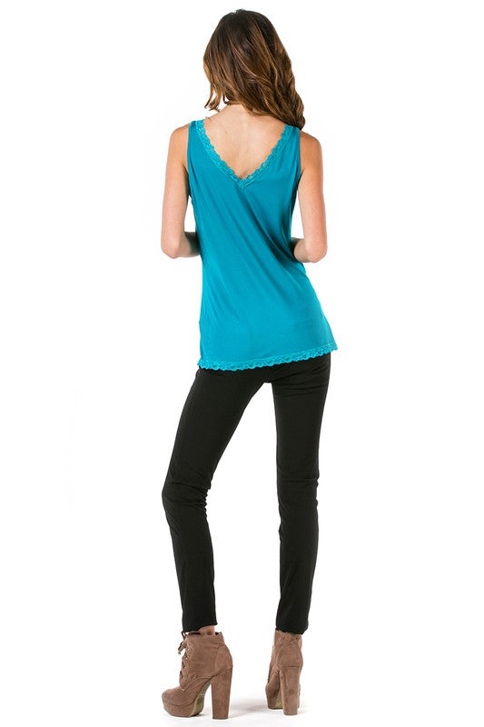 Lace Trim Cami