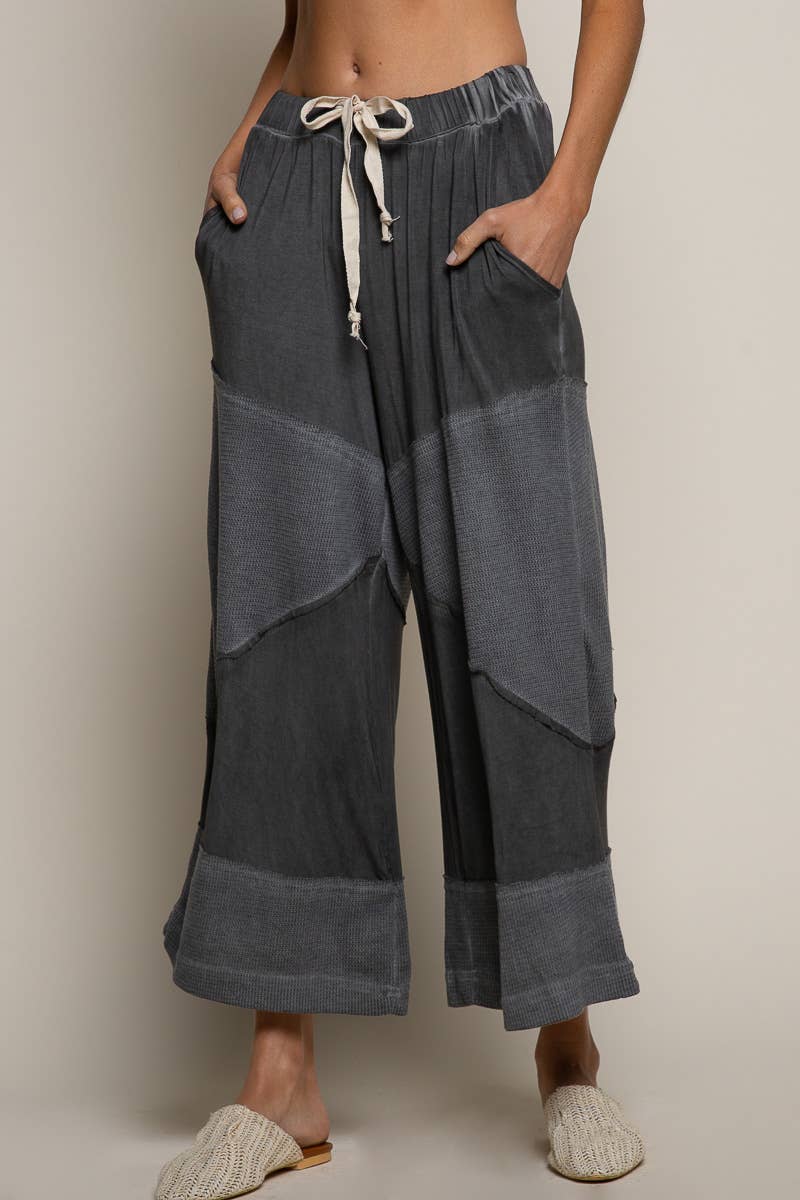 Contrast Culotte Pant