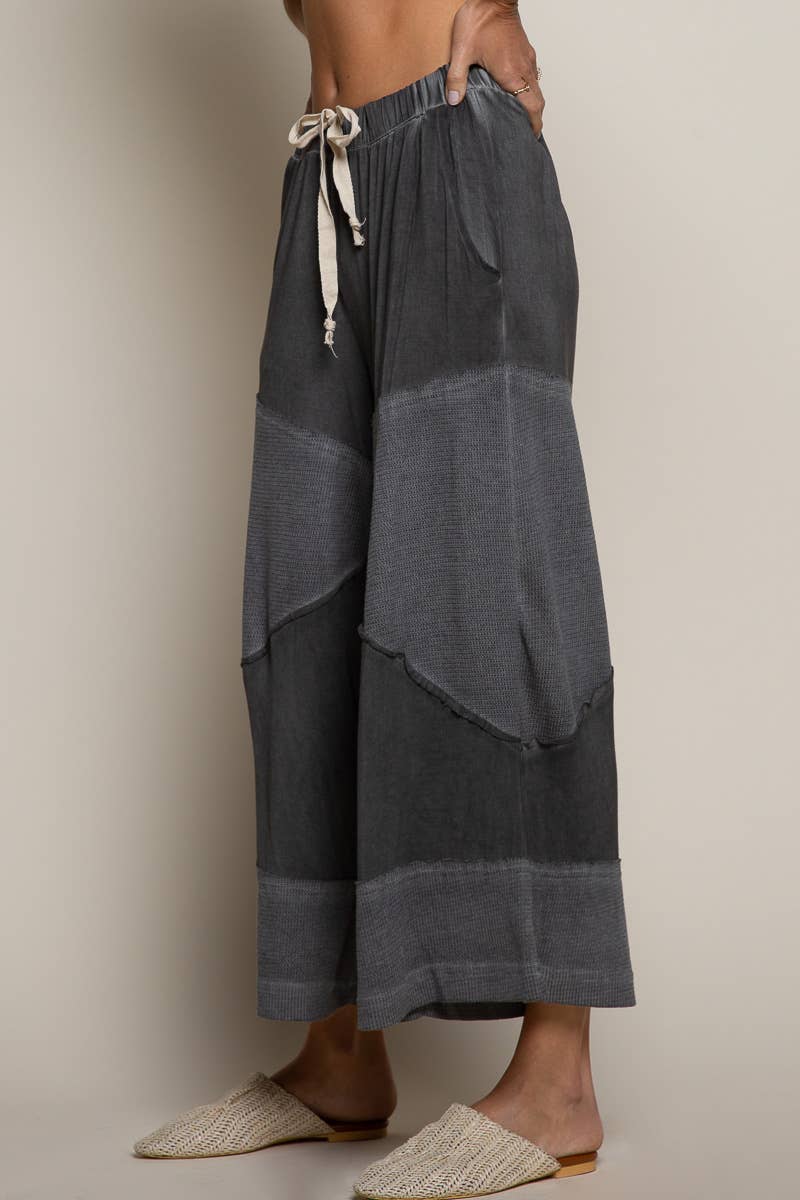 Contrast Culotte Pant