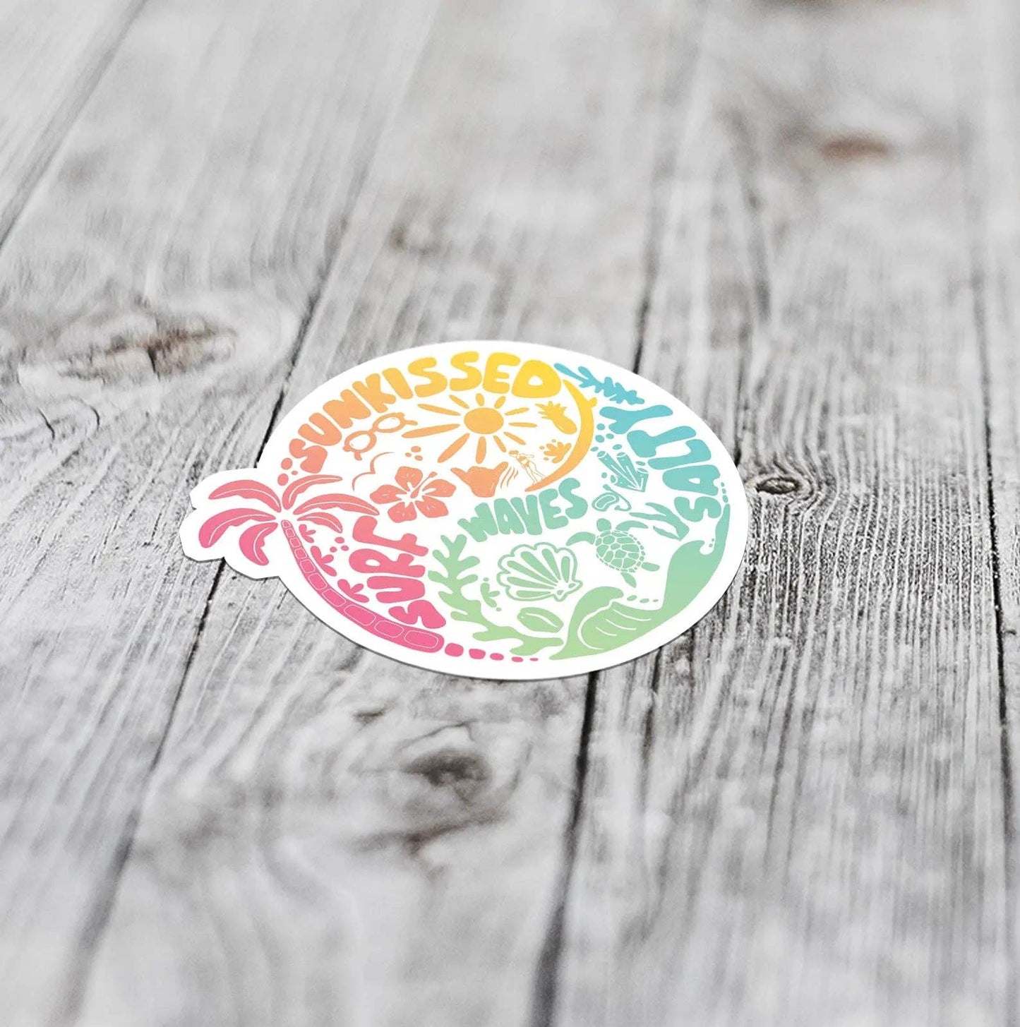 Yin Yang Colorful | Sticker
