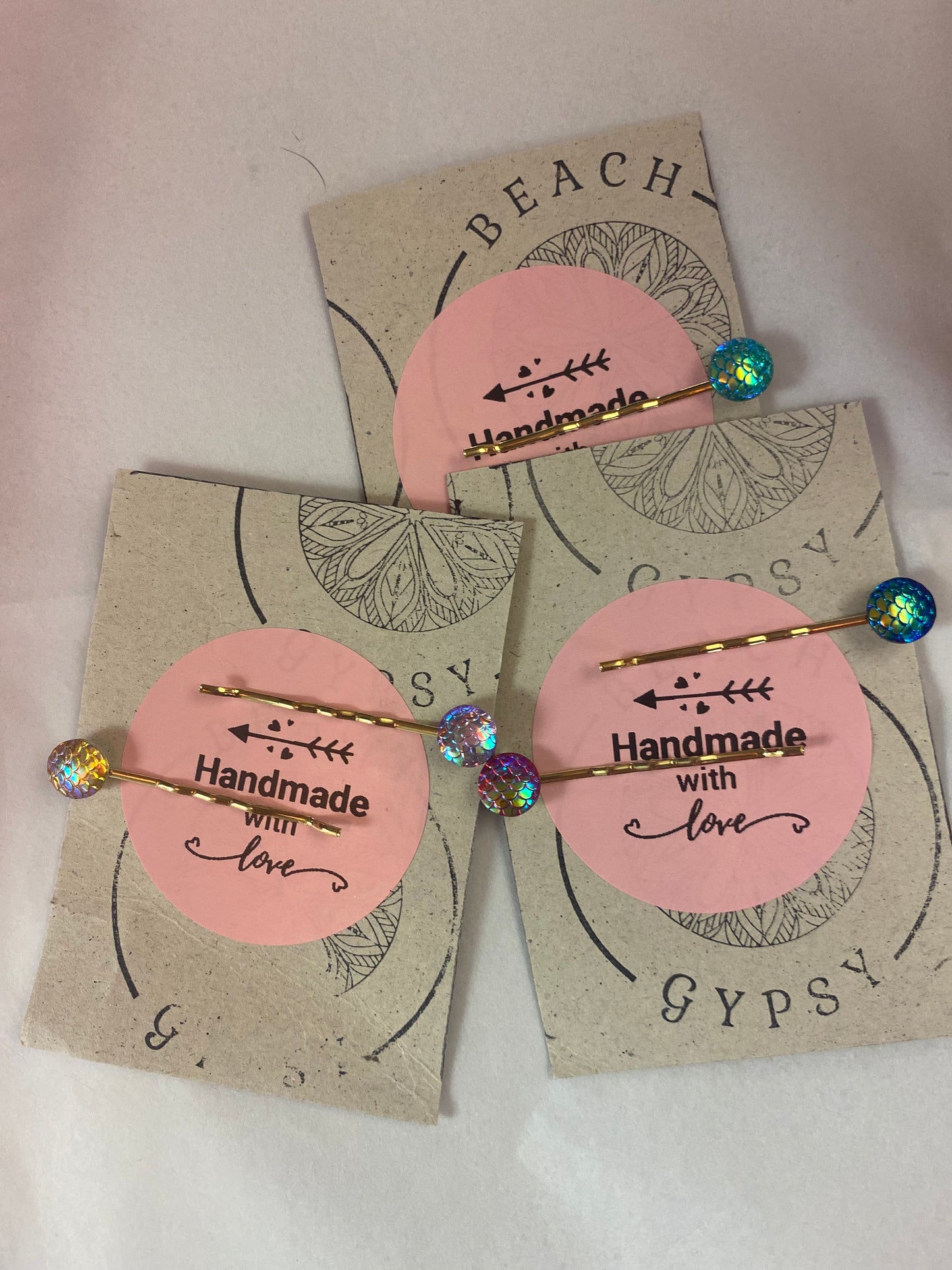 Mermaid Scales Hair Pins