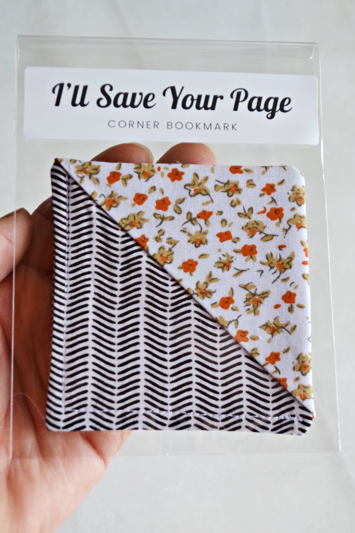 Corner Fabric Bookmark