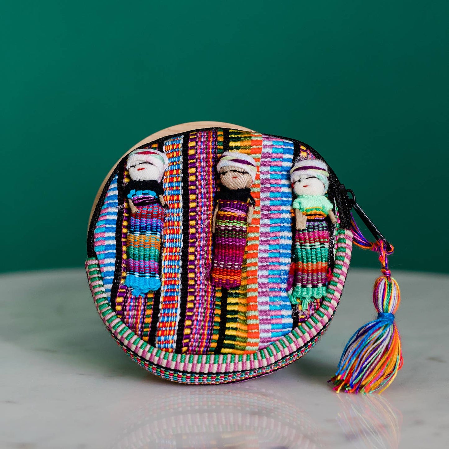worry doll coin purse