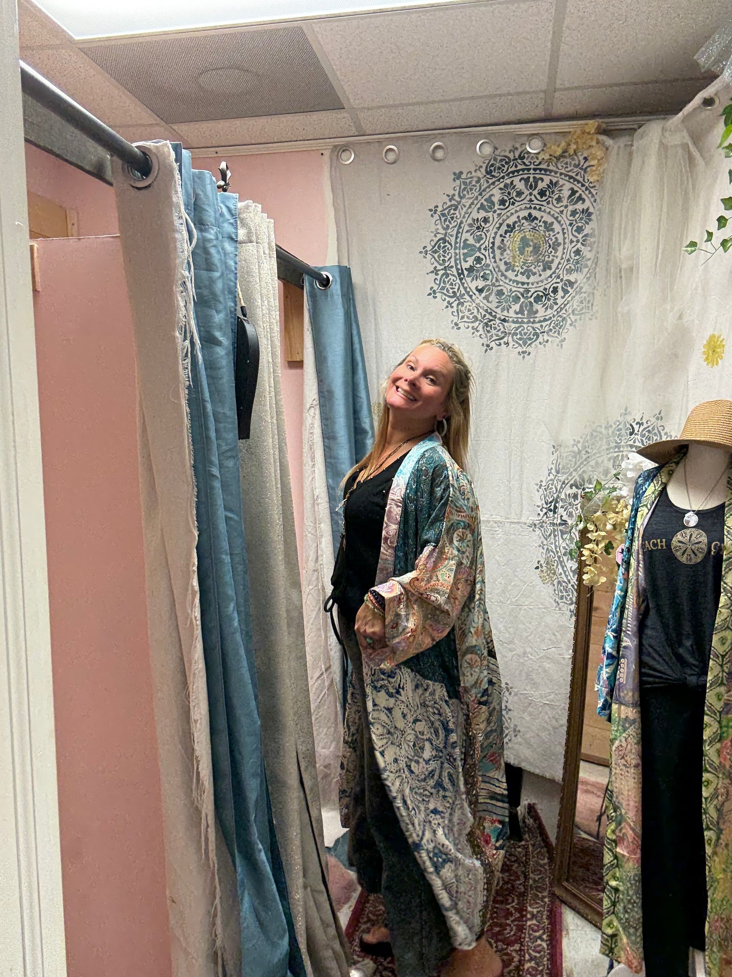Silky Long Duster