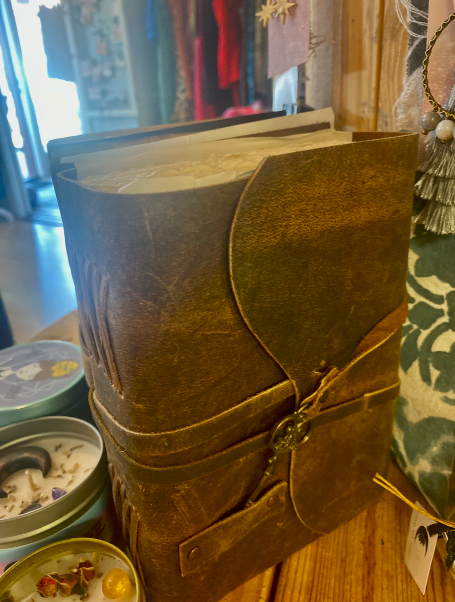 Leather Hand-tooled Journal