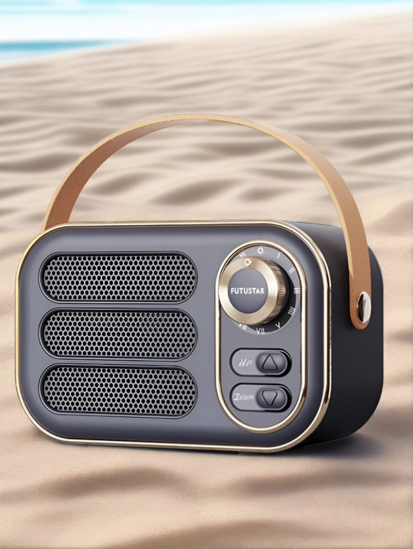Rechargeable Retro Bluetooth Speaker