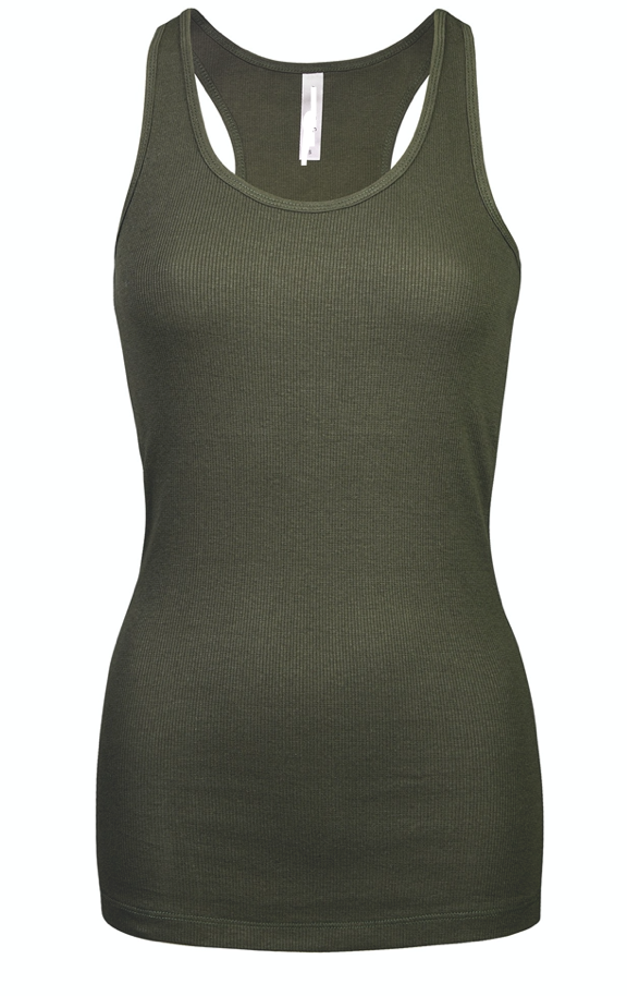 Racerback Rib Tank