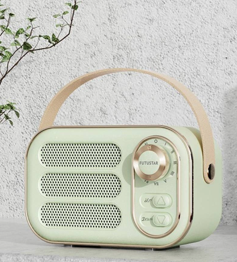 Rechargeable Retro Bluetooth Speaker
