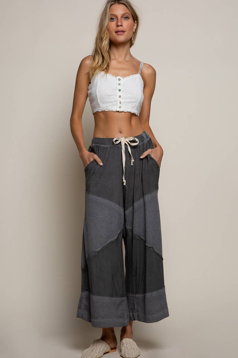 Contrast Culotte Pant