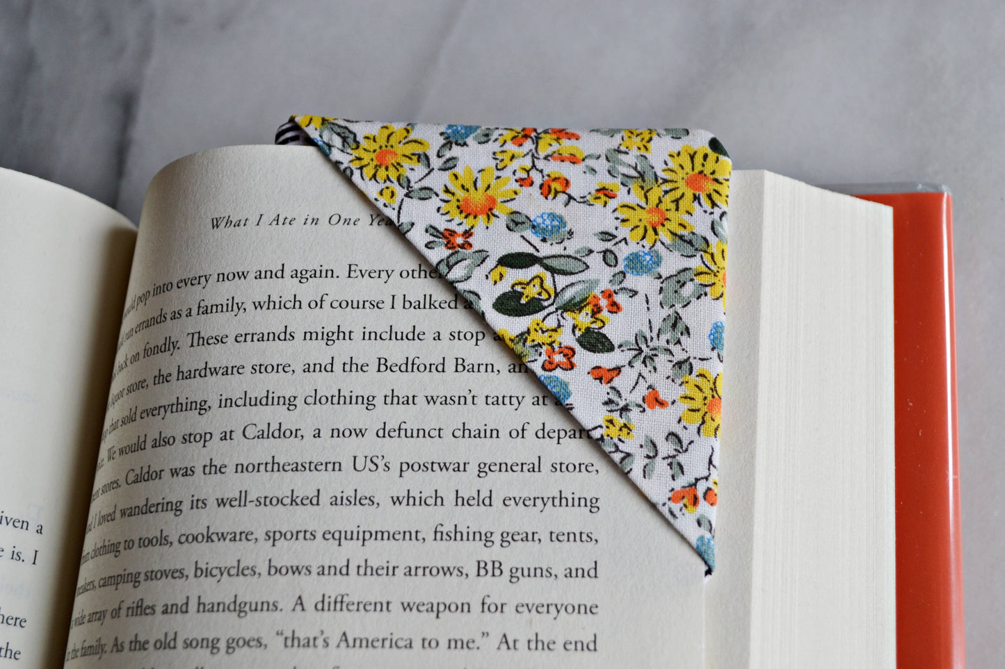 Corner Fabric Bookmark