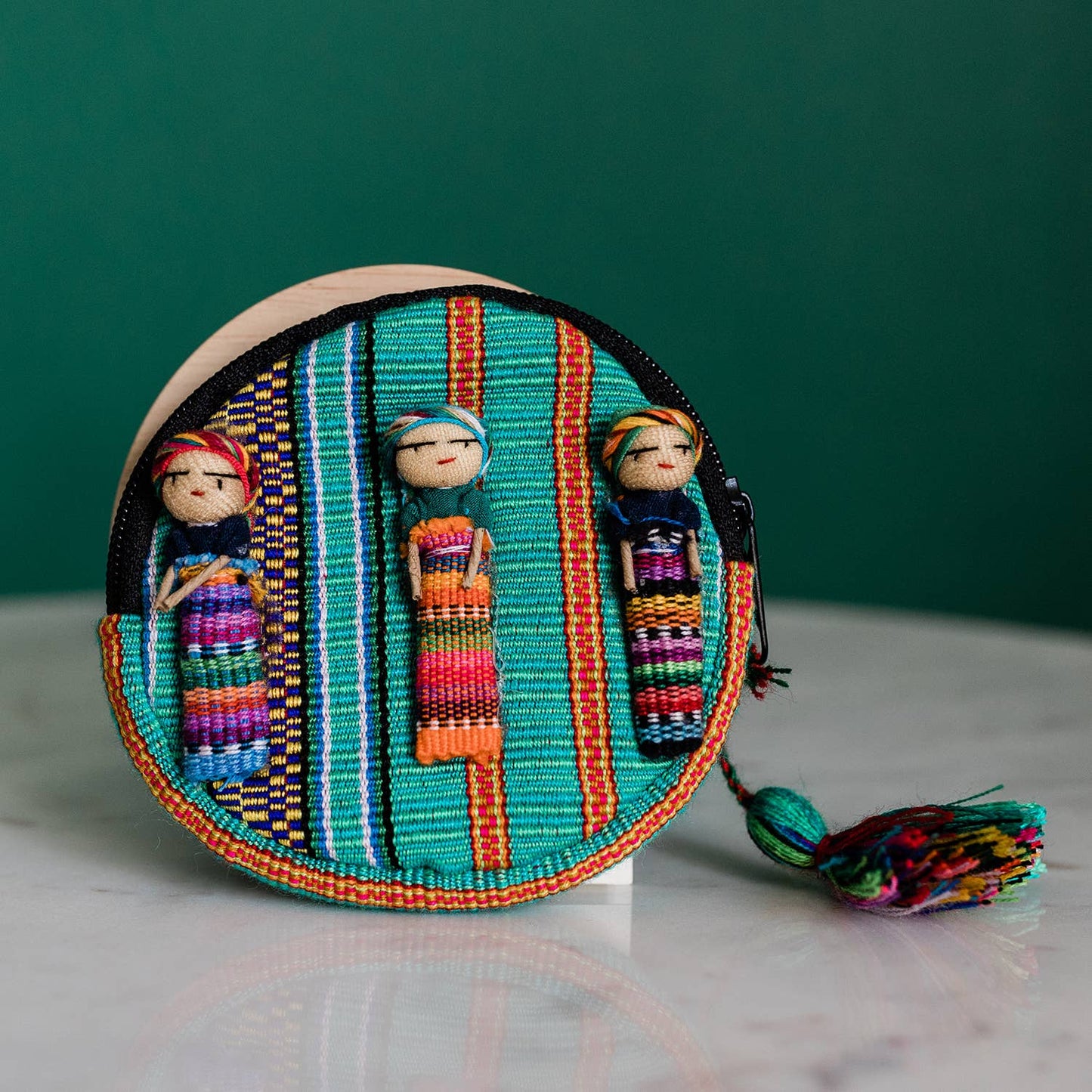 worry doll coin purse