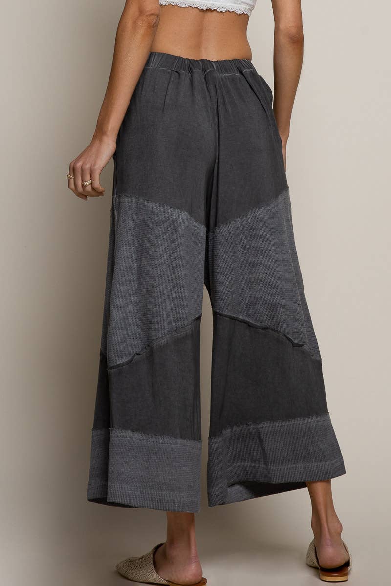 Contrast Culotte Pant