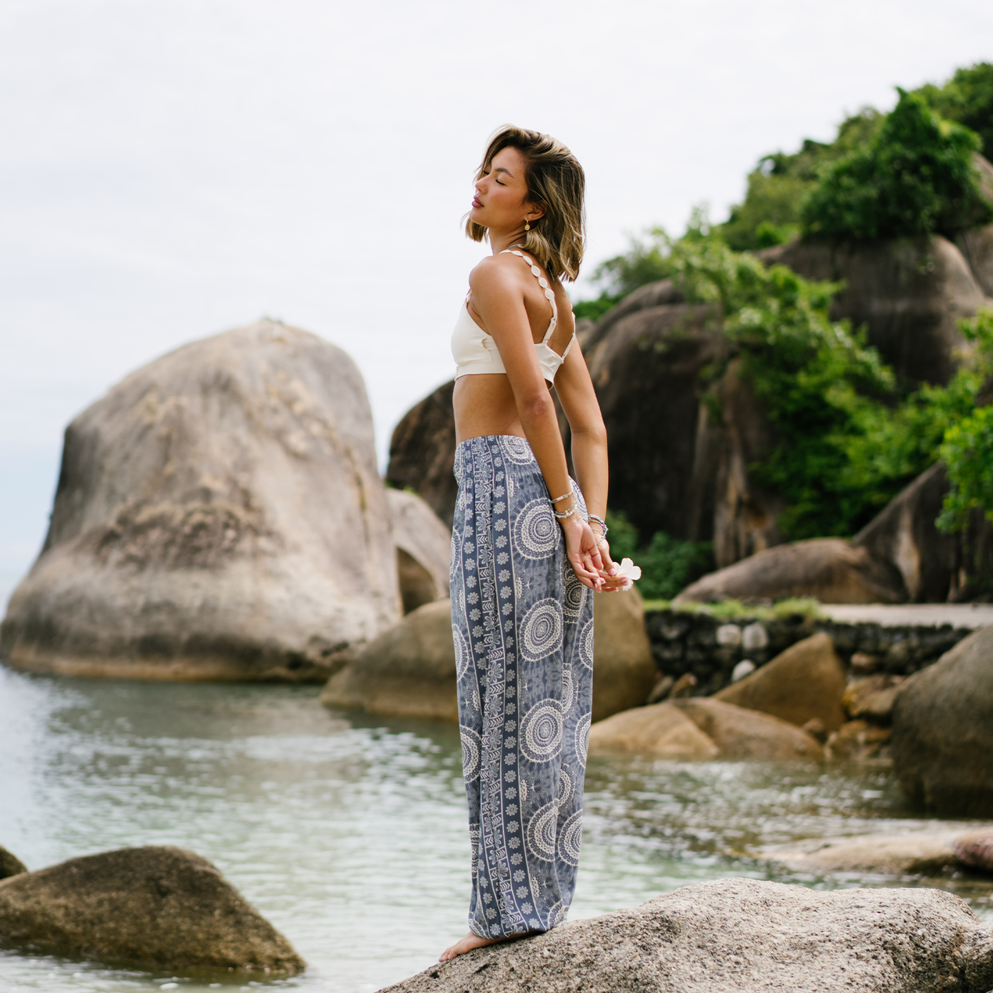 Montauk Harem Pants with Pockets