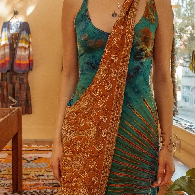 Recycled Silk Crossbody Bag