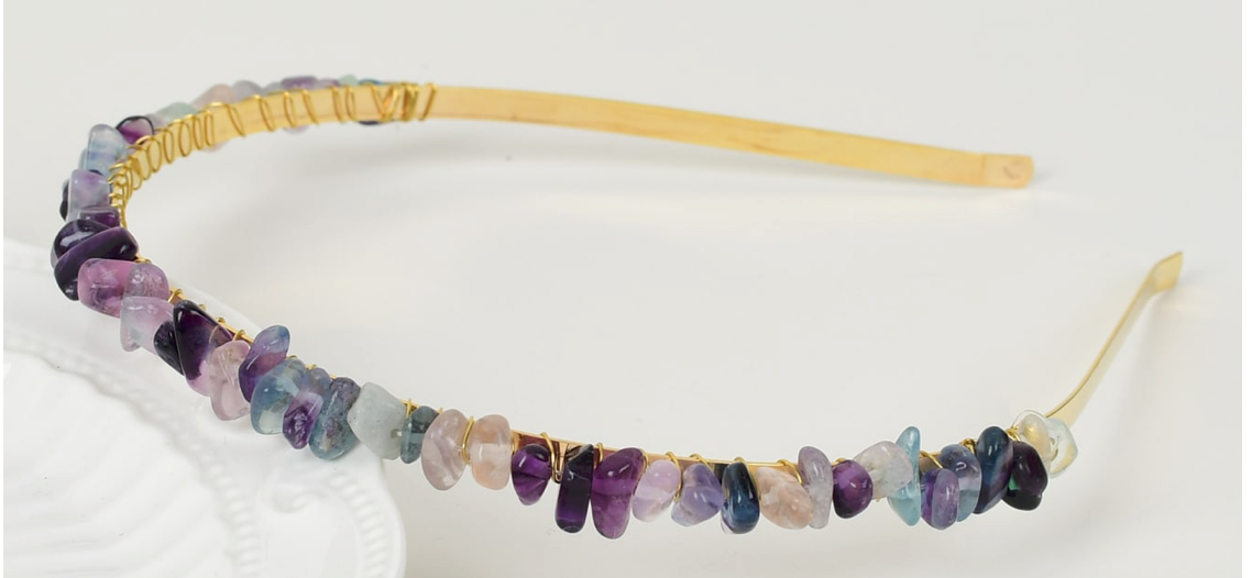 crystal headband