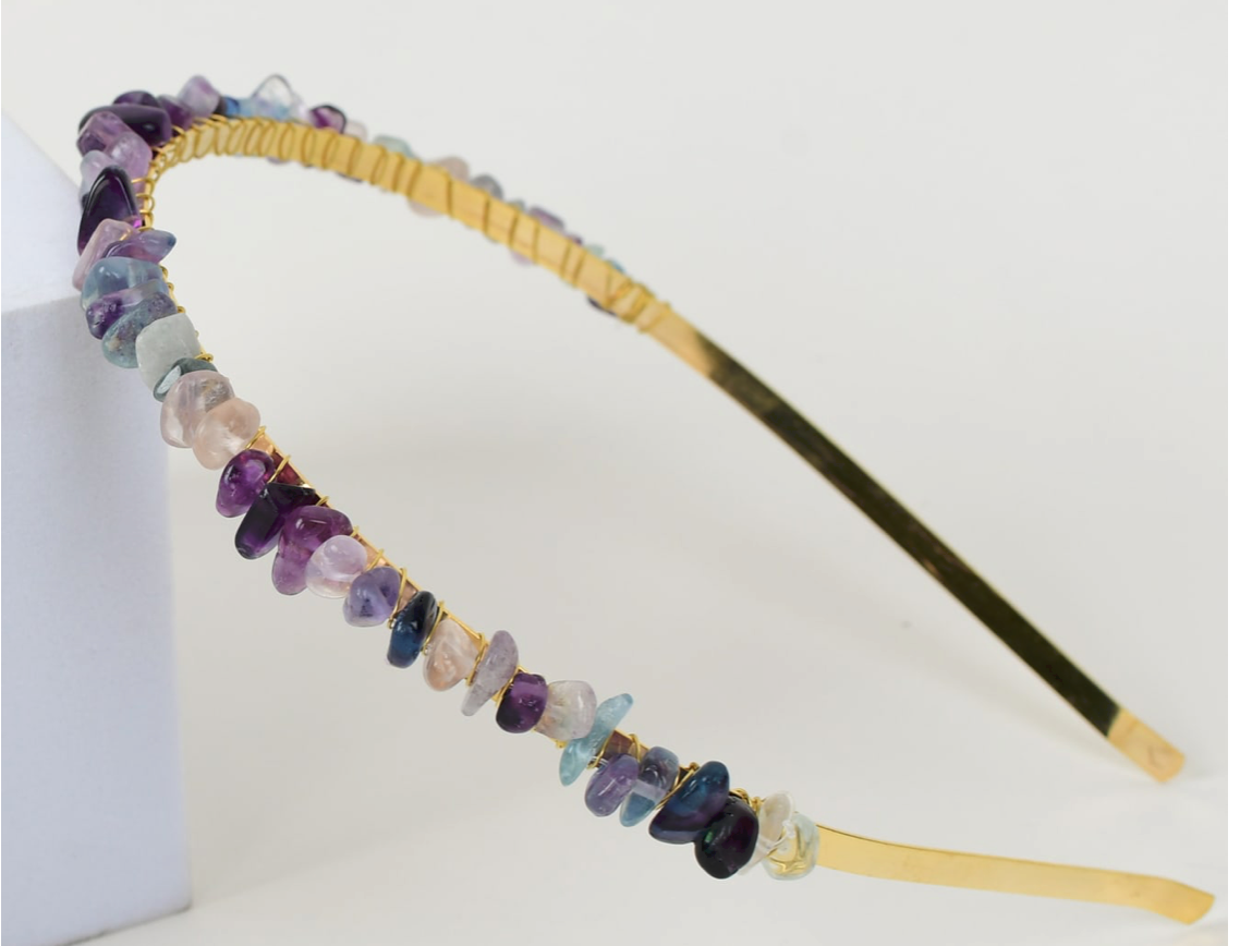 crystal headband
