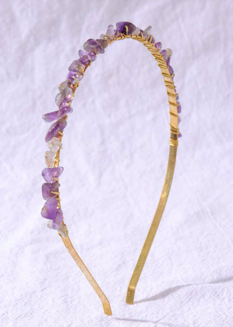 crystal headband