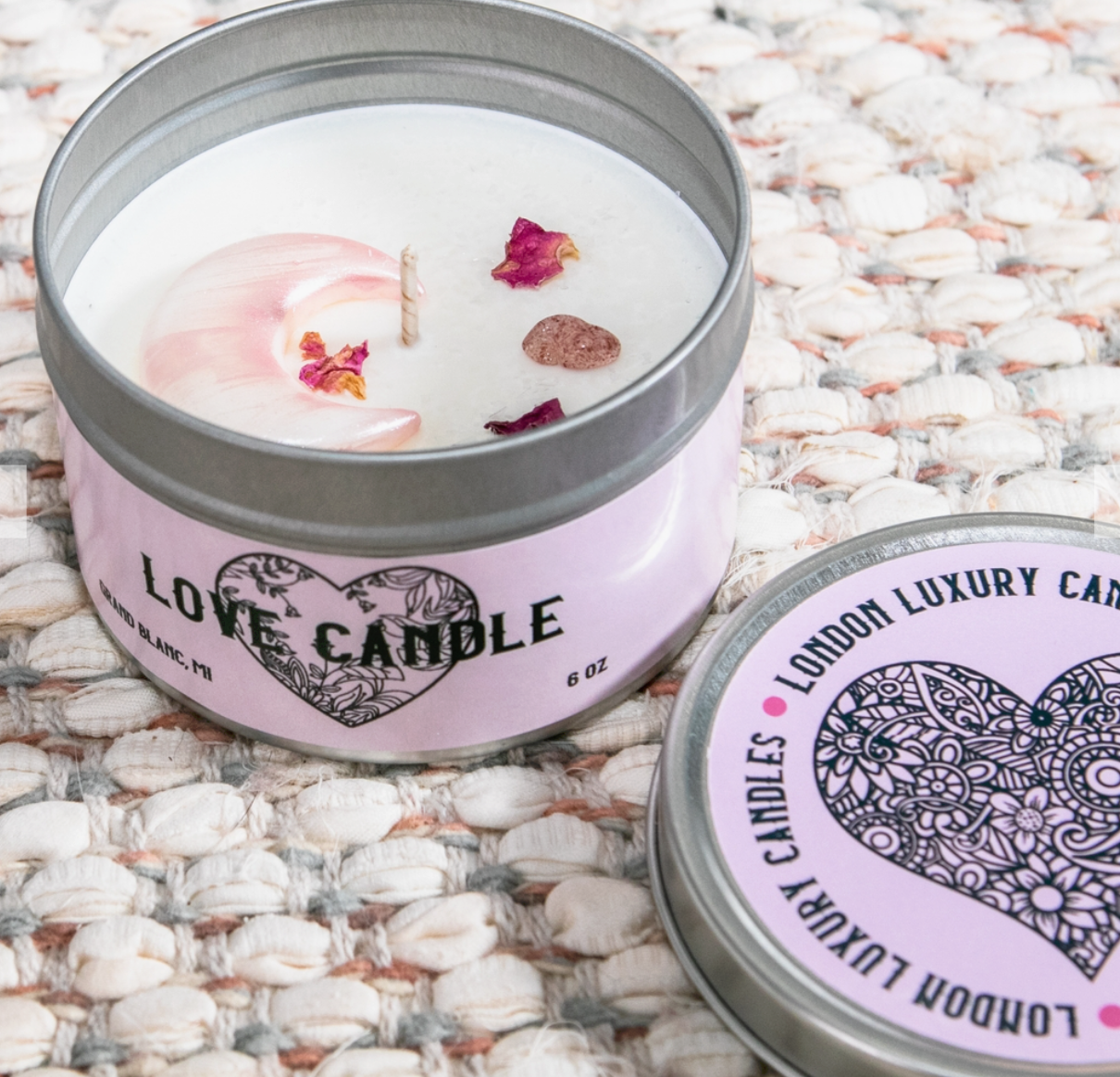 Crystal Intention Candle