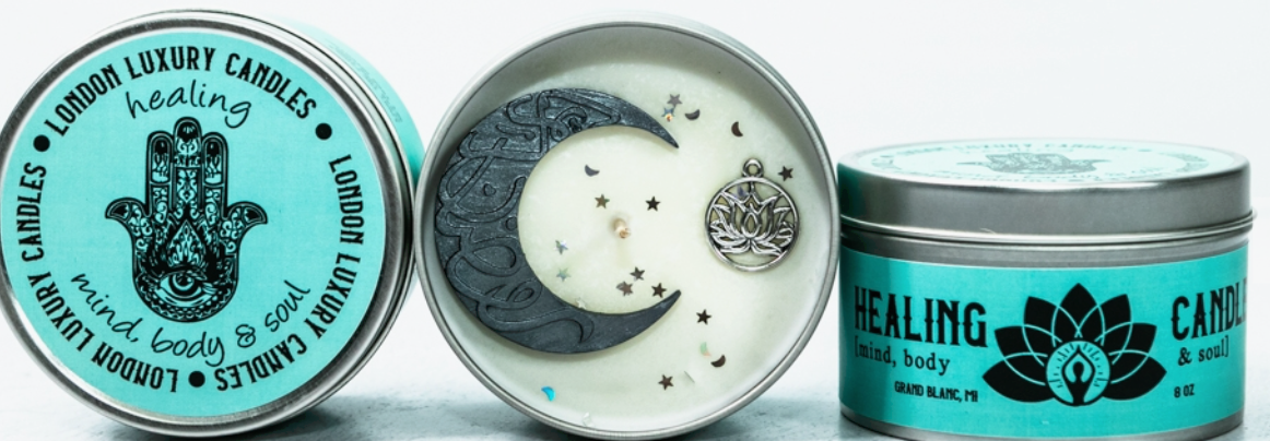 Crystal Intention Candle