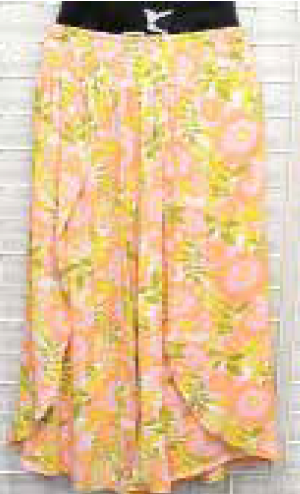 flowy citrus colored pants