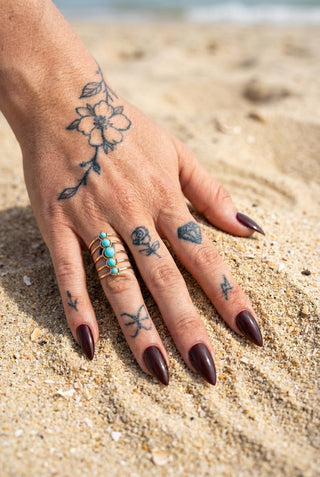 5-Stone Bohemian Ring