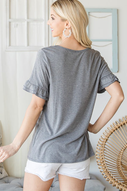 V Neck Top