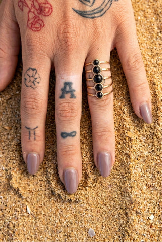 5-Stone Bohemian Ring