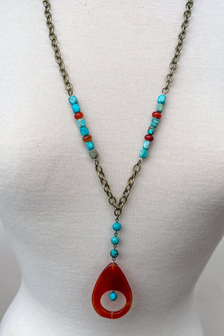 Georgia Necklace Turquoise