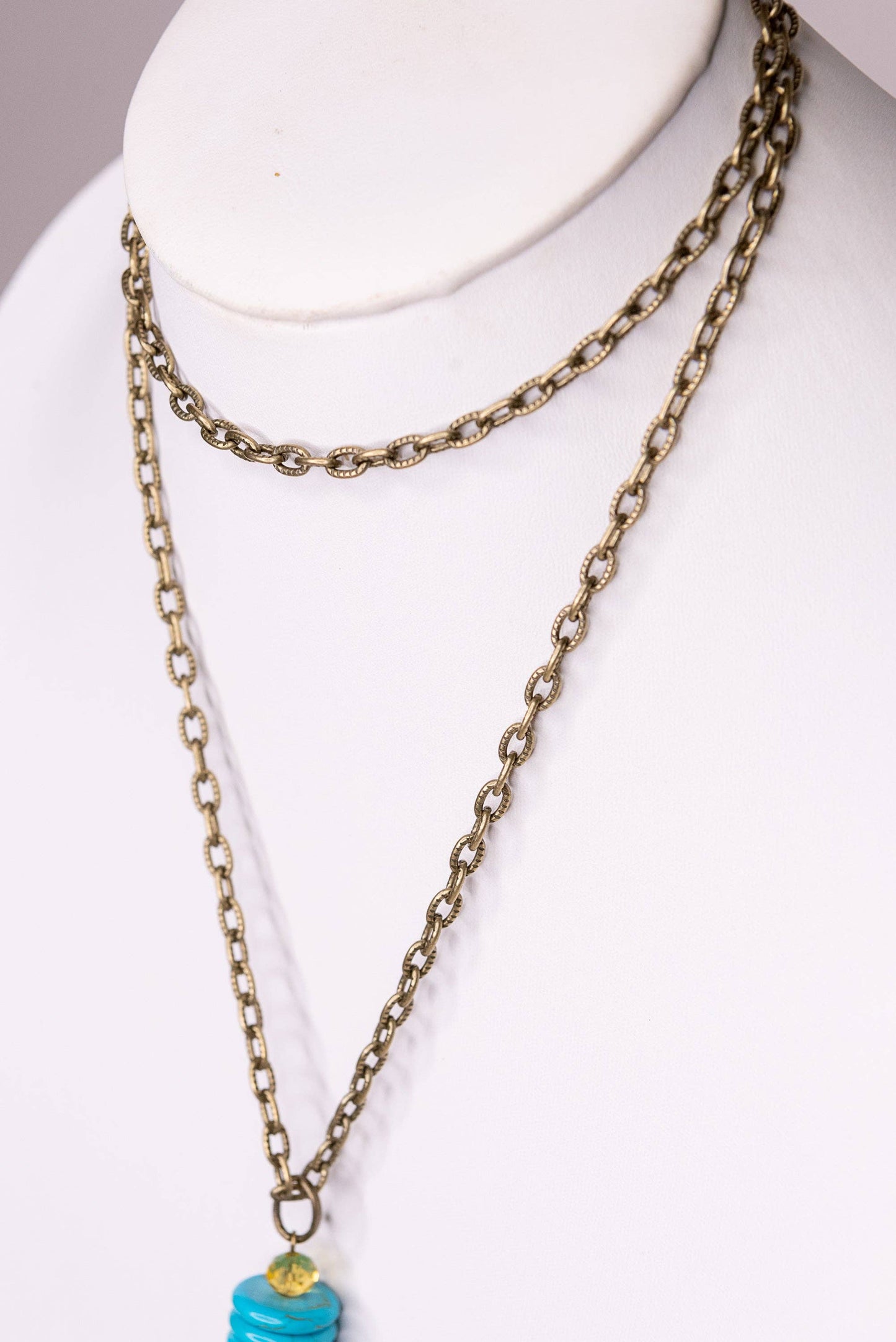 Marcela Bronze Necklace