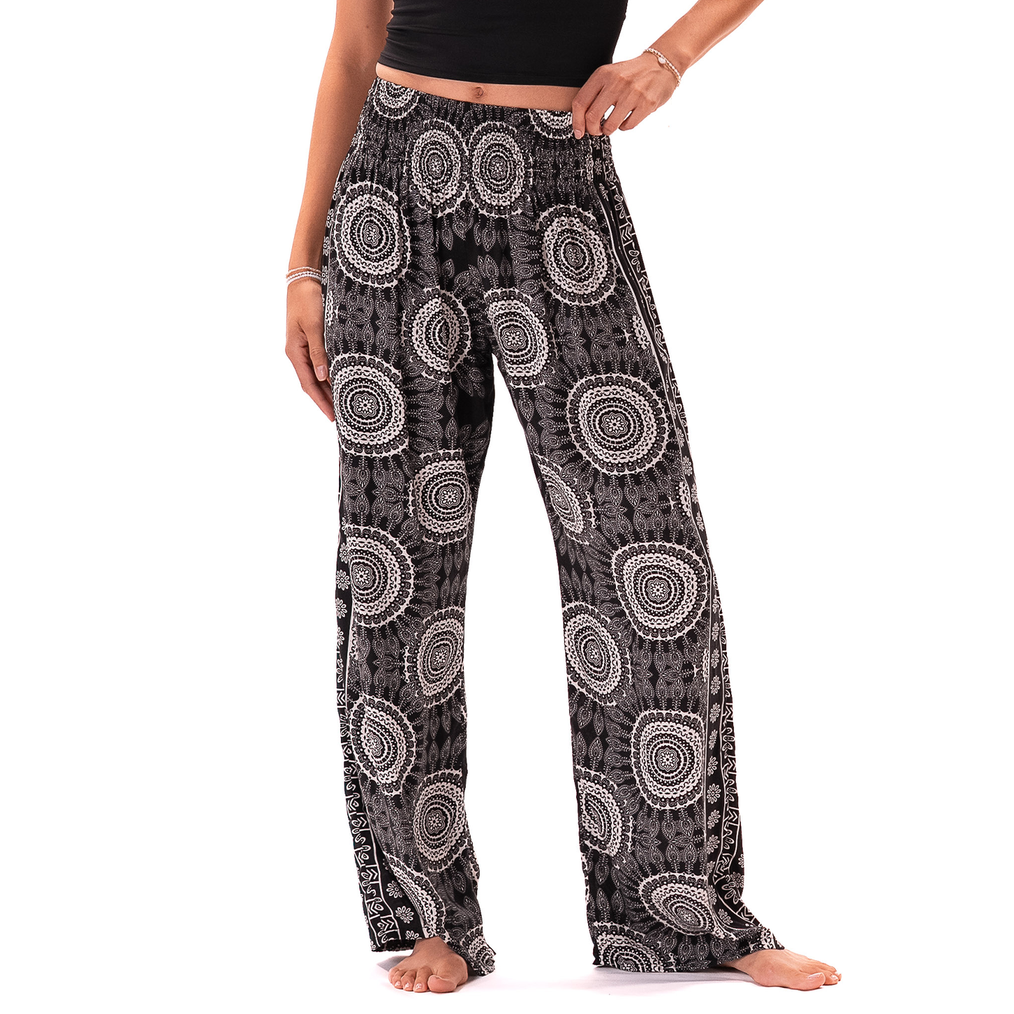 Bondi Rayon Wide Leg Pants