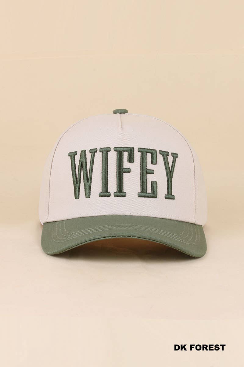 Wifey Two Tone Snapback Hat