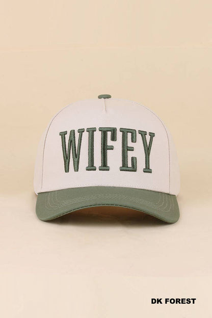 Wifey Two Tone Snapback Hat