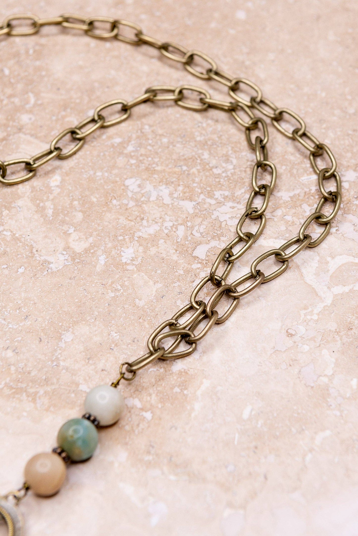 Lila Necklace in Rust