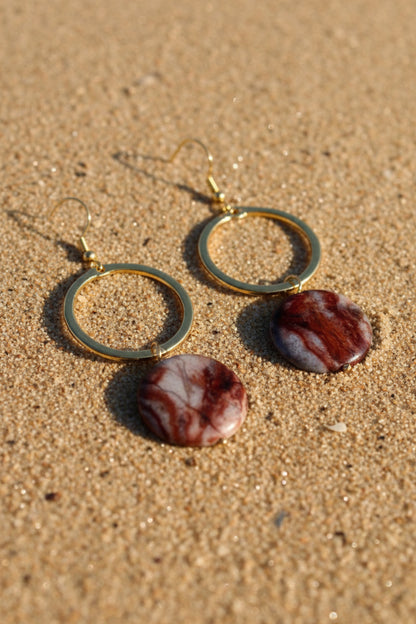Maison Earring Earth Gold