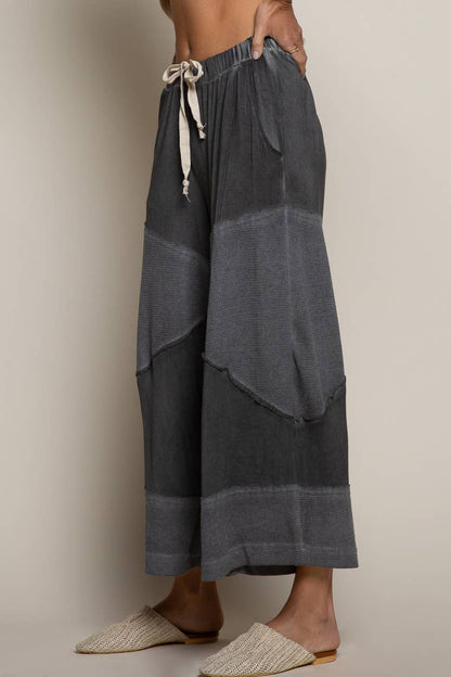 Contrast Culotte Pant