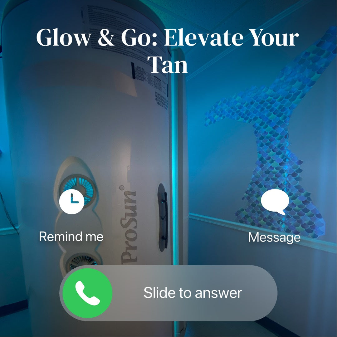 Stand-up UV tanning bed near Ocean City, MD at Beach Gypsy (Berlin, MD)