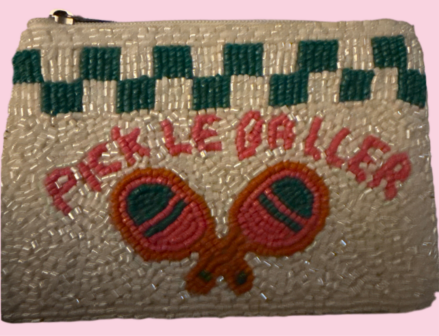 Beaded Change Purse