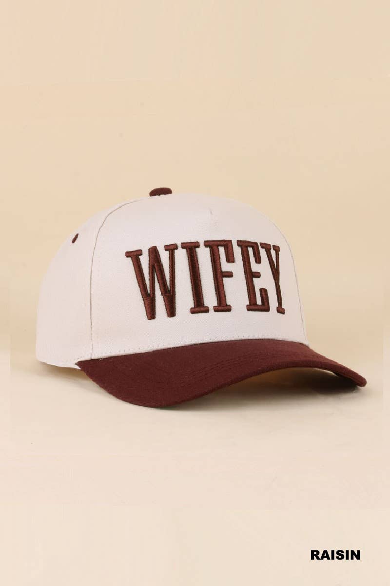 Wifey Two Tone Snapback Hat
