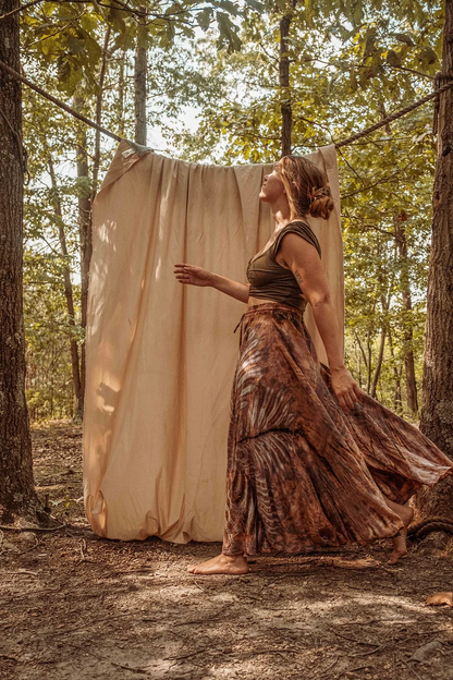 Hand Dyed Palazzo Pants