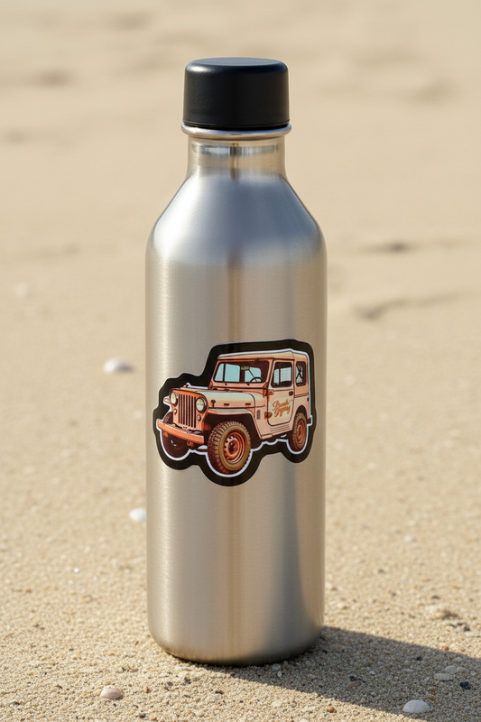 Beach Gypsy Jeep Sticker