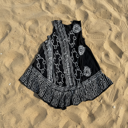 Coastal Ink Black & White Dress