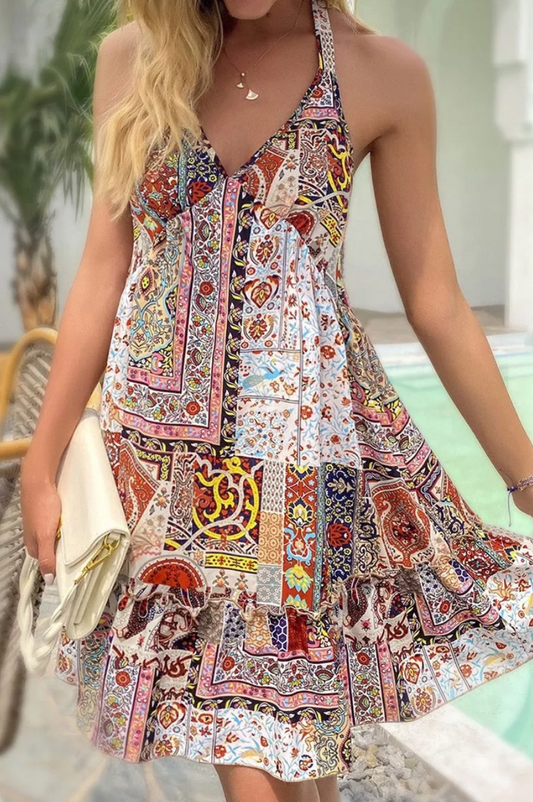 Colette Halter Dress- front