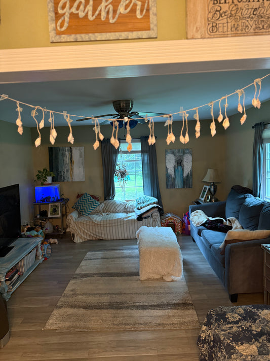 Sea Shell & Sea Glass Delicate Garland