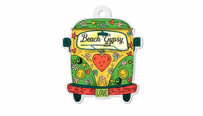 Beach Gypsy Key Chain