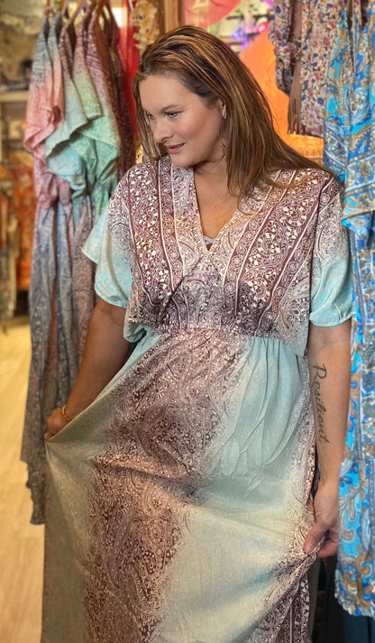 Silk Scarf Dress