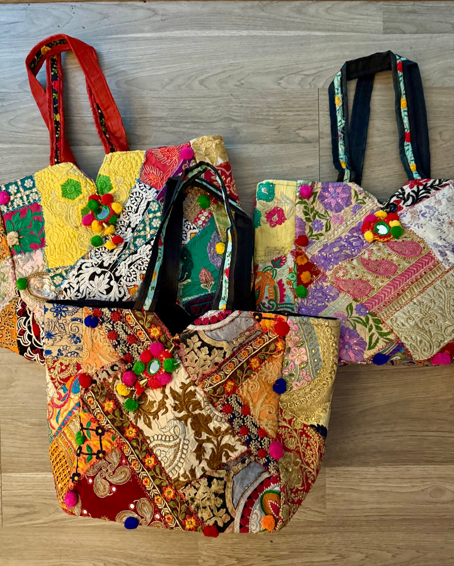 Patchwork tote