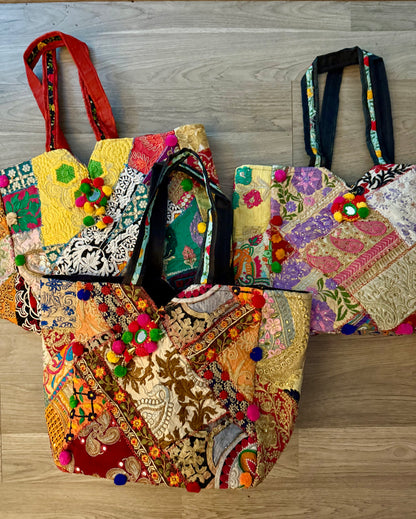 Patchwork tote